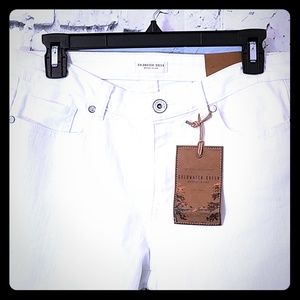 Coldwater Creek, white jeans